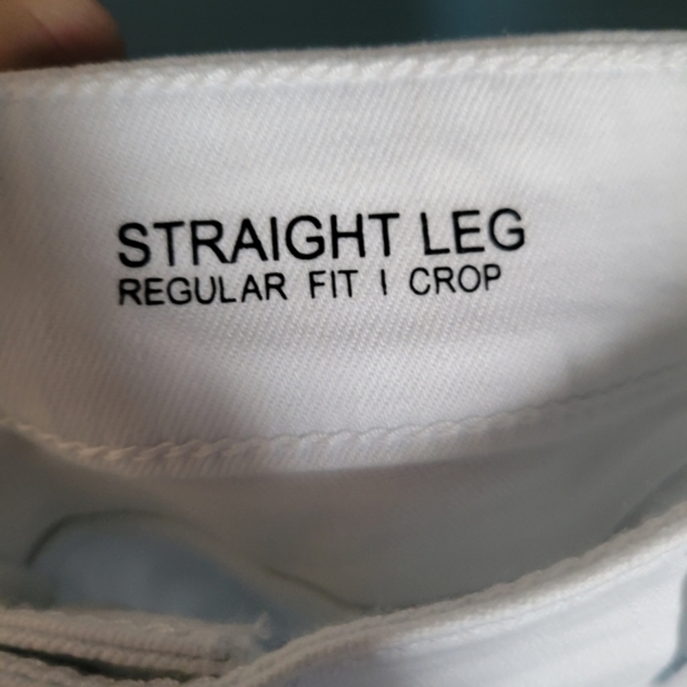 INC NWT straight leg regular fit crop size 10 Petite lace‎ bottom - Picture 5 of 10